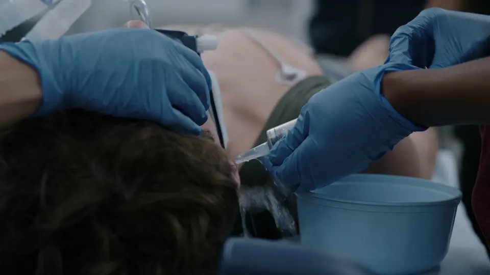 Prova Calórica com Água Gelada